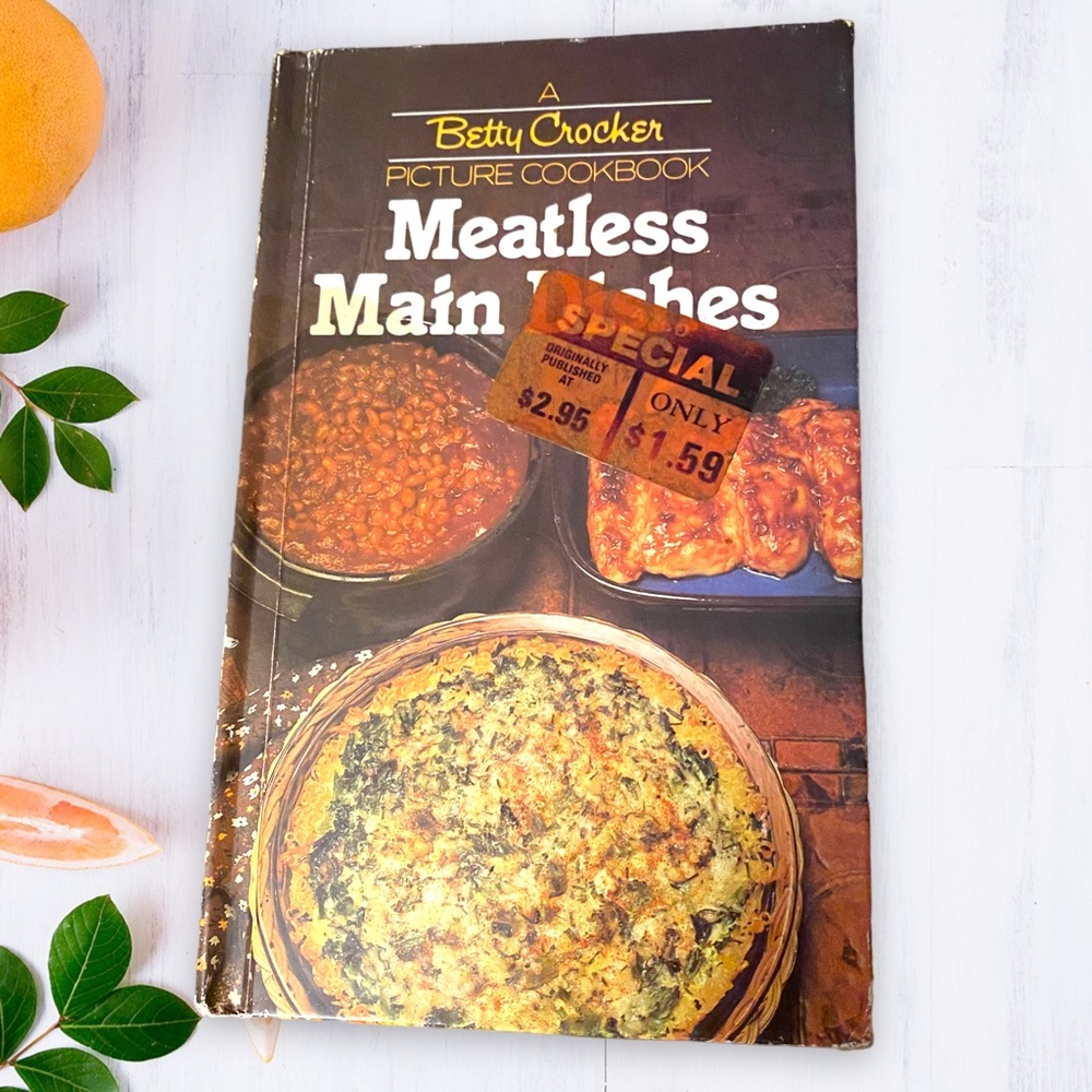 Book Betty Crocker - Meatless Main Dishes Cookbook 1982